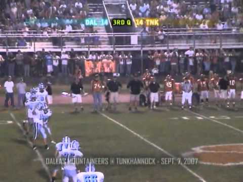 Dallas (PA) HS Football @ Tunkhannock - 9/7/2007 - DFB