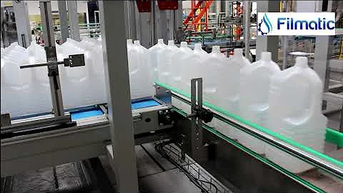 Automatic Bottle De-Bagger - Filmatic Packaging Systems