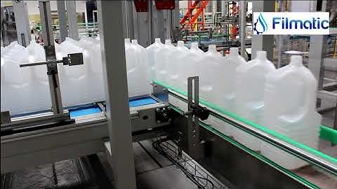 Automatic Bottle De-Bagger - Filmatic Packaging Systems