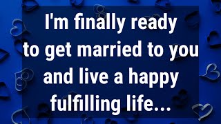 My intention now is to get married to you and...😘💞👩‍❤️‍💋‍👨🫂❤️💌