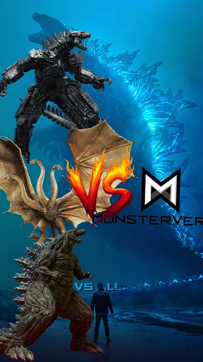 Mecha Godzilla, Ghidorha & earth Godzilla vs monstervers