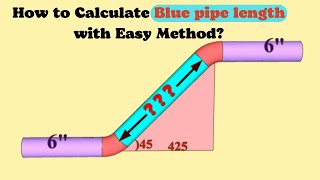 Pipe Length Calculation Easy Way