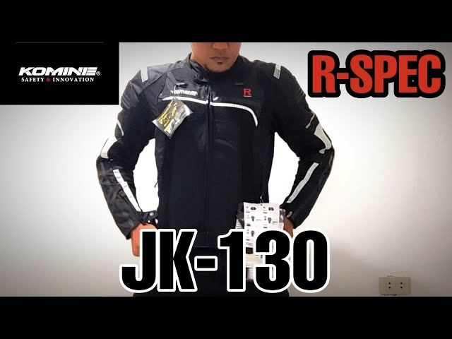 KOMINE JK130 RIDING JACKET Mesh Type - YouTube