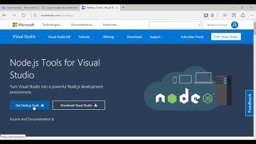Create and publish basic NodeJS App on azure using Visual Studio