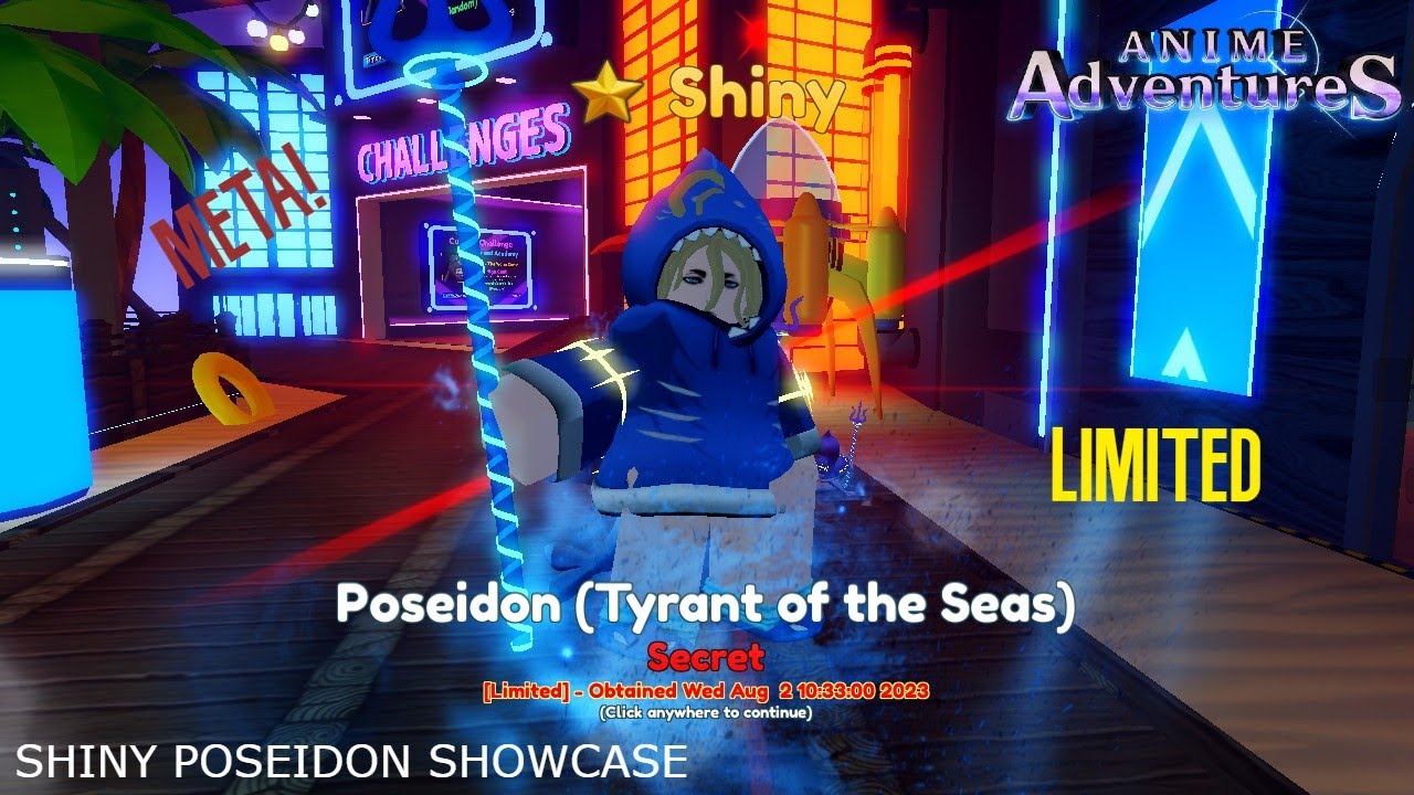 Poseidon (Tyrant of the Seas), Anime Adventures Wiki