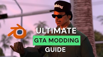 Blender for GTA Modding DFF, TXD Files, and Getting Started with 3D Models