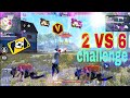 Unexpected ending 2vs6 rank2gaming and deadshot vs 6 pro player clash squad gameplaygarenafree fire