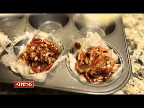 Pecan Phyllo Tarts Recipe