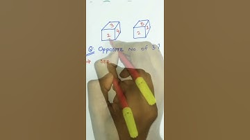 Cube/Dice Trick😎 | Which No. will be in opposite 🤔 |  #shorts