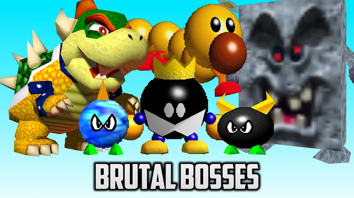 ⭐ Super Mario 64 PC Port - Brutal Bosses