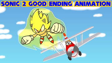 Sonic 2 Good Ending Animation (Remake)
