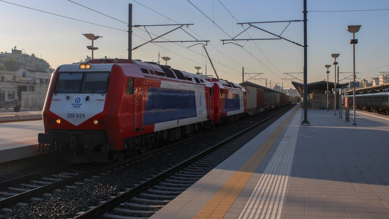 Freight Trains in Athens, December 2025