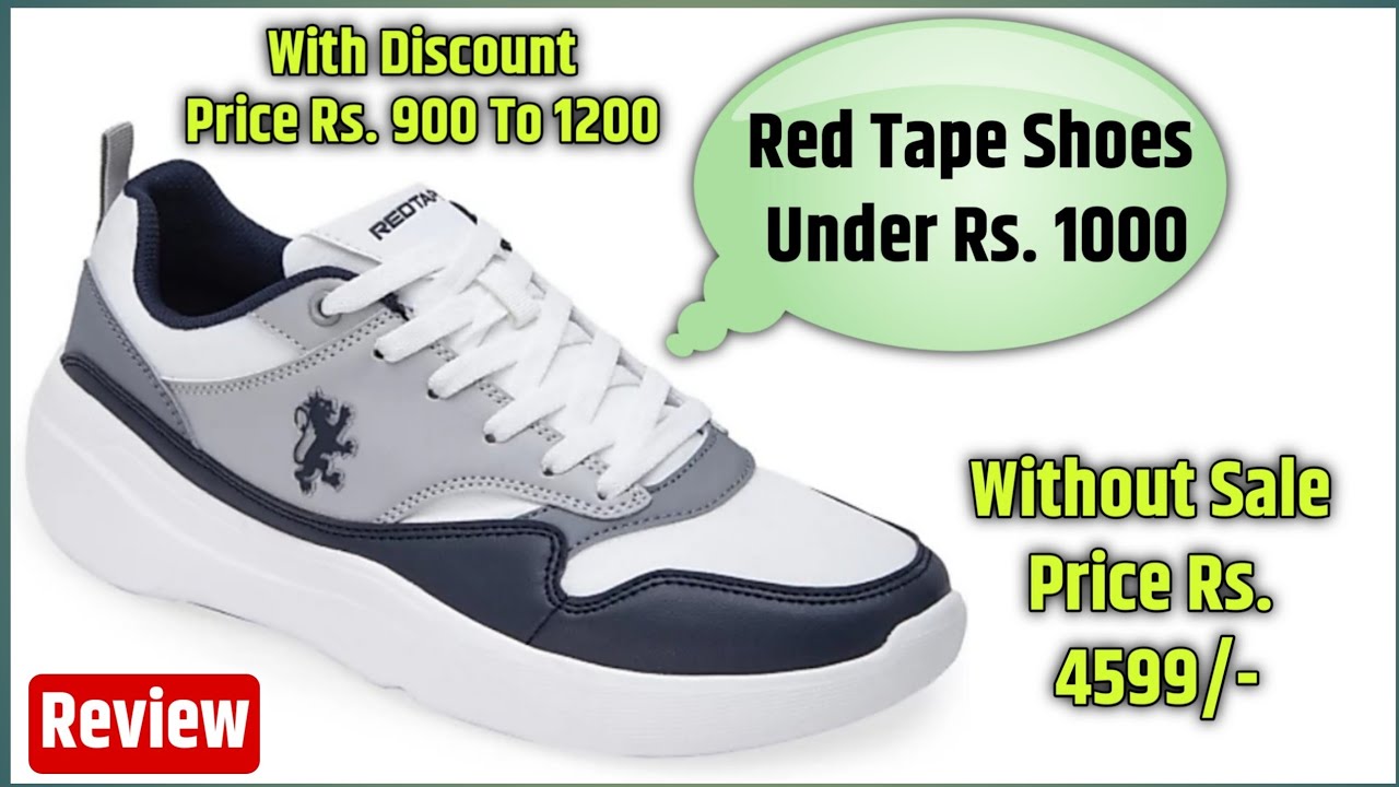 Best Red Tape Sneakers Shoes Under 1000 
