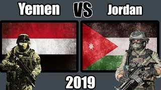 yemen VS Jordan ,Military comparison 2019