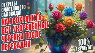 видео: РОЗЫ. КАК СОХРАНИТЬ ВСЕ УКОРЕНЕННЫЕ ЧЕРЕНКИ РОЗ ПОСЛЕ ПЕРЕСАДКИ! ПРИЧИНЫ ГИБЕЛИ УКОРЕНЕННЫХ ЧЕРЕНКОВ картинка: РОЗЫ. КАК СОХРАНИТЬ ВСЕ УКОРЕНЕННЫЕ ЧЕРЕНКИ РОЗ ПОСЛЕ ПЕРЕСАДКИ! ПРИЧИНЫ ГИБЕЛИ УКОРЕНЕННЫХ ЧЕРЕНКОВ