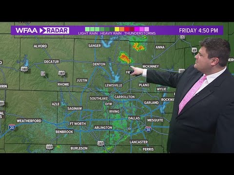 DFW weather: More rain on the way through the weekend - YouTube