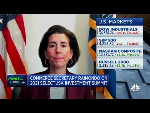 Commerce Secretary Gina Raimondo on investment summit, chip shortage