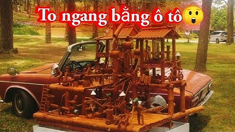 Guồng nước 19 người cực đẹp. Zalo Thanh 0916.563.463