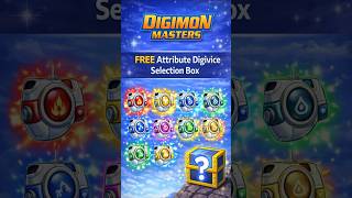 FREE Attribute Digivice Selection Box | Digimon Masters Online