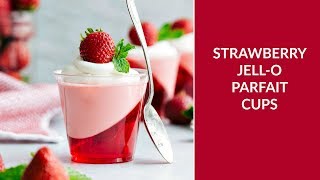 Jell-o Parfait Cups