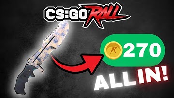 I DEPOSITED MY KNIFE... AND WENT ALL IN!