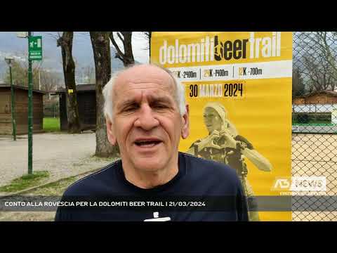 CONTO ALLA ROVESCIA PER LA DOLOMITI BEER TRAIL | 21/03/2024