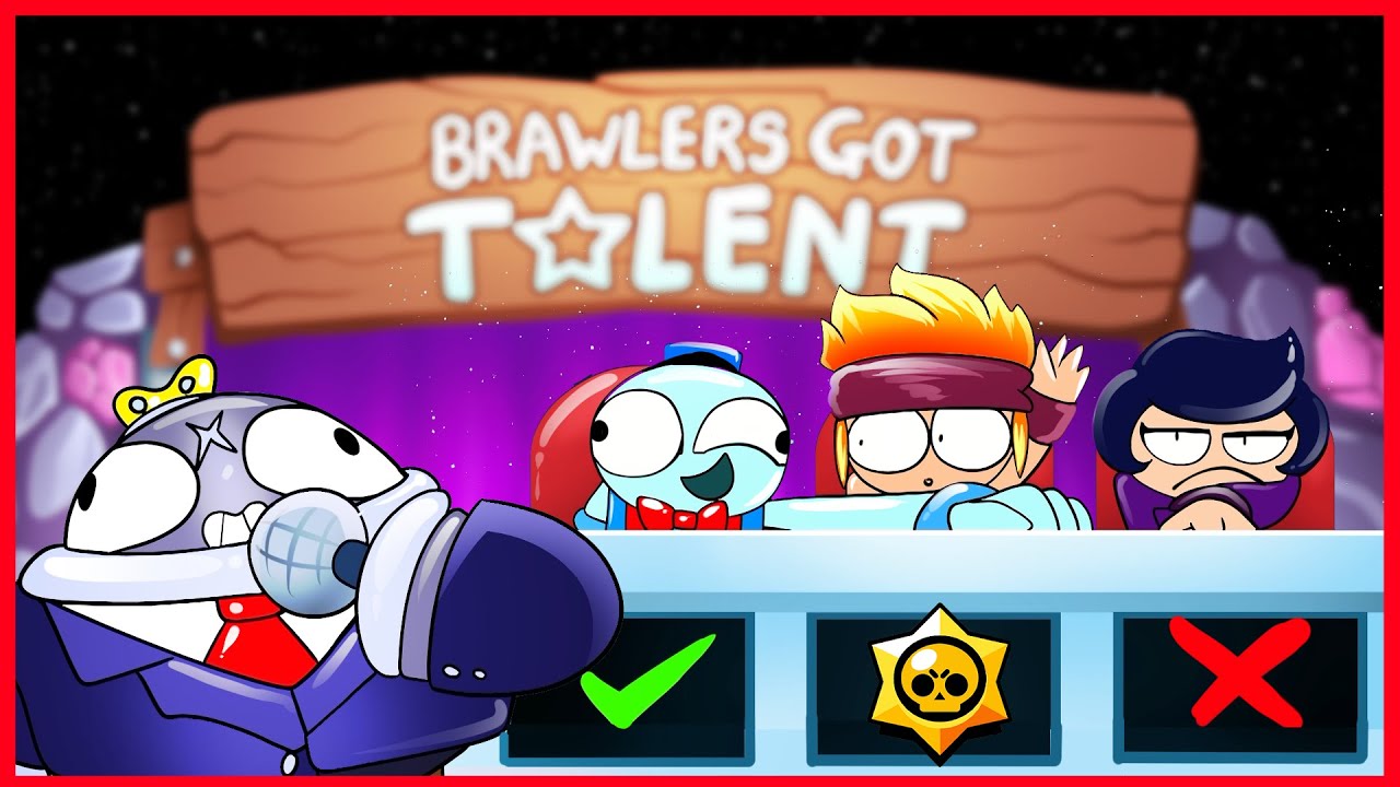 Brawl Stars Animation Brawlers Got Talent 100 000 Youtube - brawl stars lent