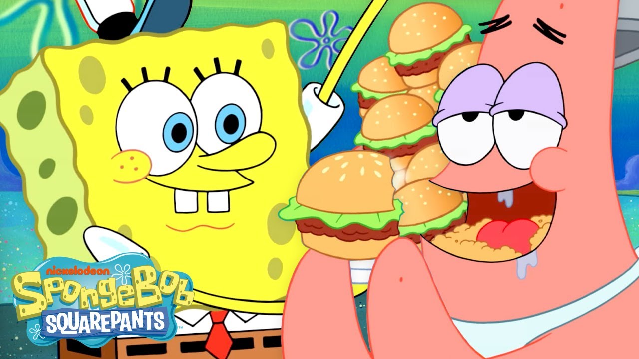 Every Krabby Patty from SpongeBob Seasons 7–9 🍔 | @SpongeBobOfficial