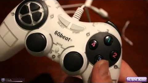 GamePad Review   Demo by 60Beat  iOS Console Style Gaming Controller - iPhone4 4s    iPad   iPod