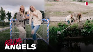 KELLY’S ANGELS #6 | Voetgolfen met Tiny Hoekstra ⛳️| 'Schiet die fiets maar aan gort!'