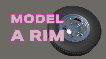How to model a Rim for a tire in 3ds Max using Arrays