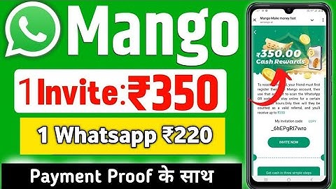Ai Mango WhatsApp Earning App | Ai Mango Real OR Fake | Mango app payment proof | GoShare Second App