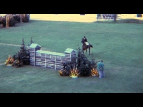Munich 1972 ANN MOORE show jumping equestrian (Amateur Footage