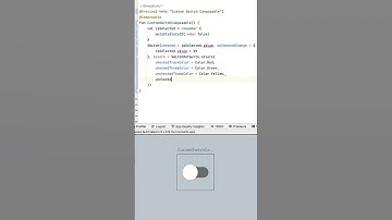 Android Switch - Jetpack Compose Tutorial #shorts