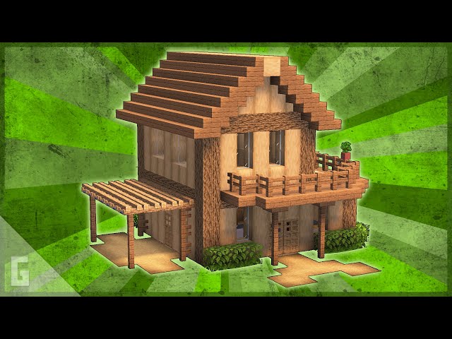 Simple wood house I made! What do you think? in 2023  House in the woods,  Minecraft mansion, Minecraft houses