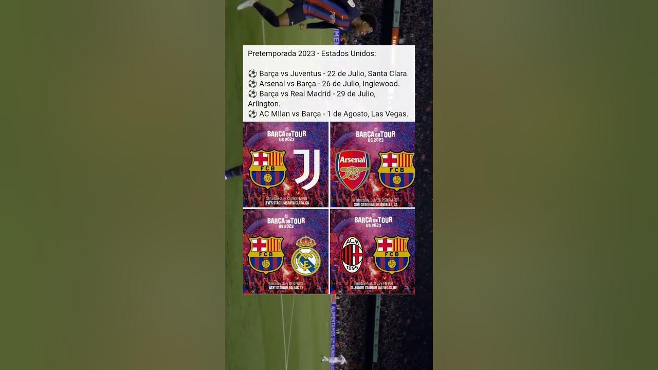 La #pretemporada del Barcelona 2023-2024 - YouTube