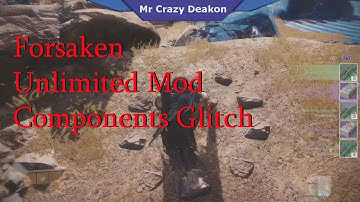 Destiny 2 Forsaken Unlimited Mod Components Glitch (Its Patched)