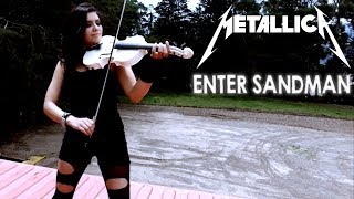 Video thumbnail of "Enter Sandman (METALLICA) 💿 en Violín Eléctrico!! (CON SOLOS)"