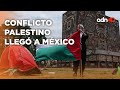 Se pronuncian en CU ante conflicto en medio oriente y palestinos llegan a México I Todo Personal