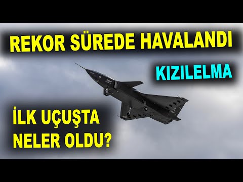 KIZILELMA rekor sürede havalandı - Unmanned fighter jet KIZILELMA - Savunma Sanayi - Baykar TSK UAV