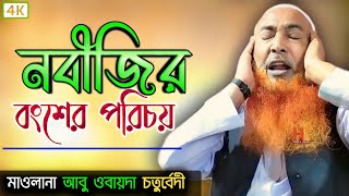 নবীজির বংশের পরিচয় » maulana abu obaida chaturvedi | মাওলানা আবু ওবাযইদা চতুর্বেদী মুর্শিদাবাদ