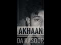 Akhaan da kasoor ii prod by rishav kumar i