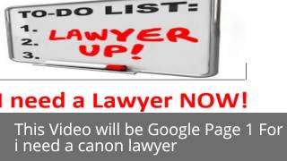 i need a canon lawyer screenshot 2