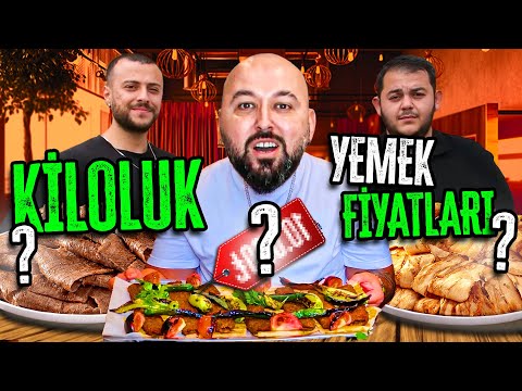 FİYATLARINA ŞOK OLACAĞINIZ KİLOLUK SERVİS YAPAN MEKANLAR!