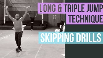 Long & Triple Jump Technique - Develop greater power with Skipping Drills