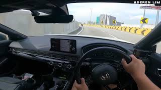 FL1 Honda Civic CVT POV drive no talking