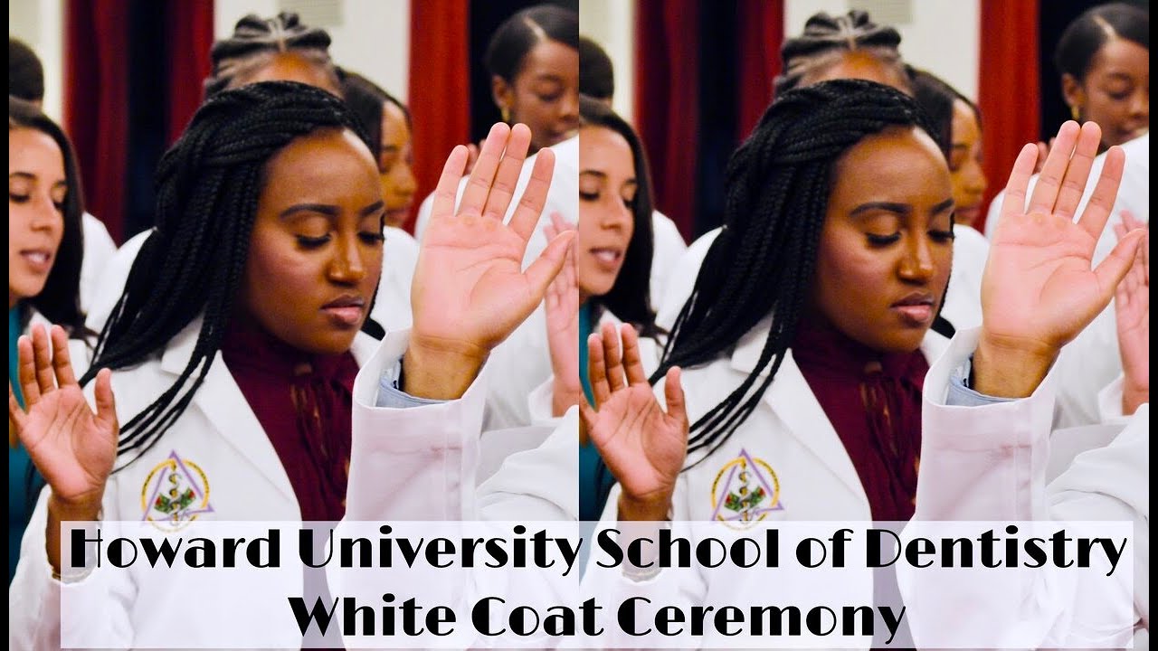 Howard University College of Dentistry, White Coat Ceremony, Class of