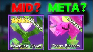 Loveburst Bloom And Charm Blossom Showcase In Garden Tower Defense