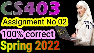 Celebrity CS403 Assignment No 2 Spring 2022 Complete Solution By Learning With Happy Mood Net Worth