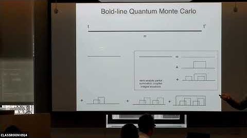 Diagrammatic Monte-Carlo Workshop - Emanuel Gull (July 22, 2019)